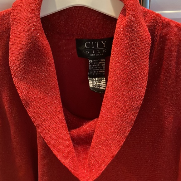 Red Sparkly Shirt - Picture 3 of 4